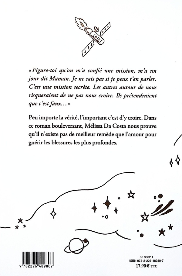 Quatrième de couverture de « La faiseuse d'étoiles : roman »