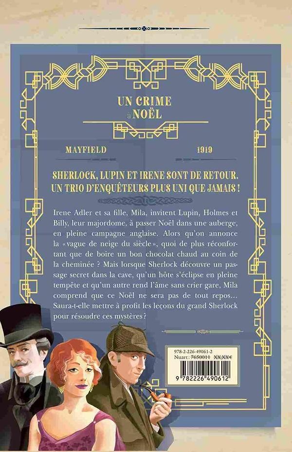 Quatrième de couverture de « Un crime à Noël »