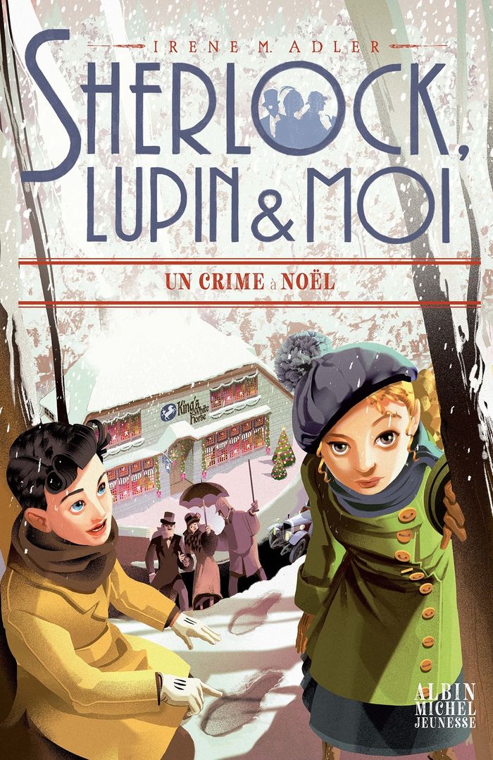 Couverture du livre « Un crime à Noël » de Irene Adler, librairie Les Contes Infusés à Corte
