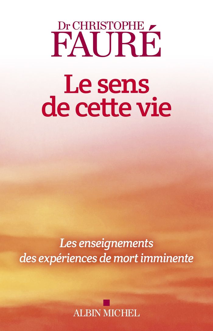 Couverture du livre « LE SENS DE CETTE VIE - LES ENSEIGNEMENTS DES EXPERIENCES DE MORT IMMINENTE » de Christophe Faure, librairie Les Contes Infusés à Corte