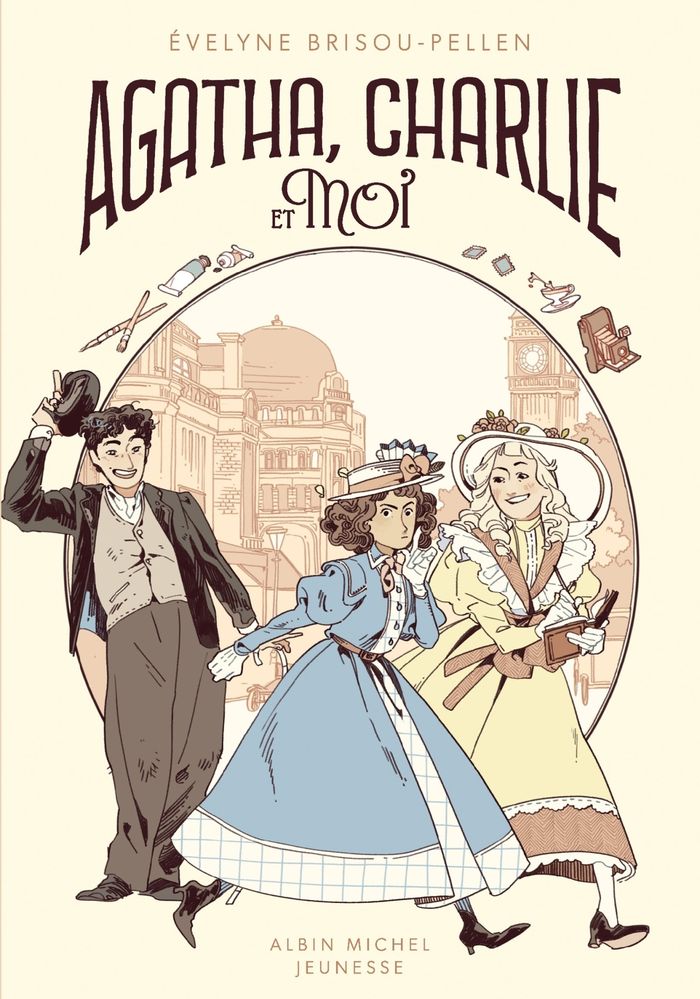 Couverture du livre « Agatha, Charlie et moi », librairie Les Contes Infusés à Corte