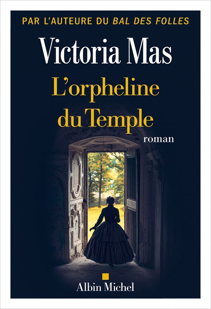 Couverture du livre « L'orpheline du temple : roman » de Victoria Mas, librairie Les Contes Infusés à Corte