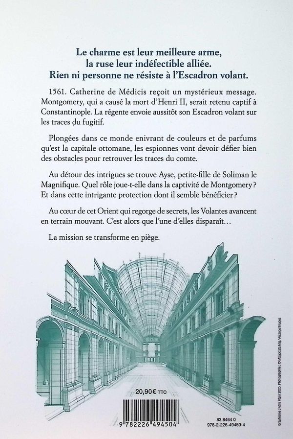 Quatrième de couverture de « L'esclave de Constantinople : roman »