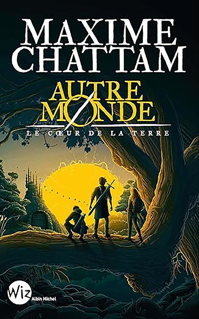 Couverture du livre « Le coeur de la terre : roman » de Maxime Chattam, librairie Les Contes Infusés à Corte