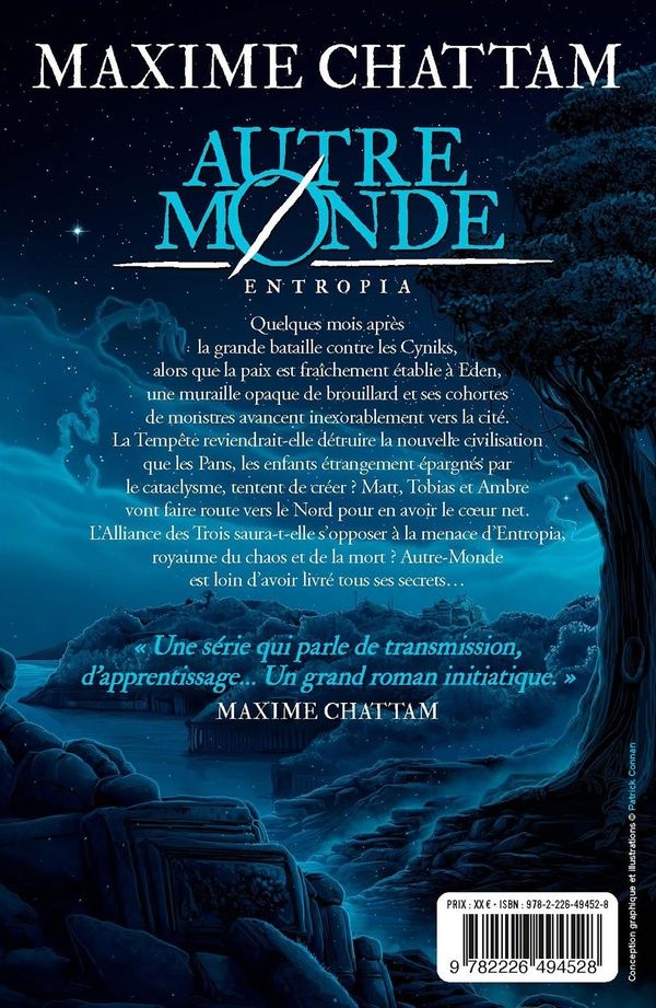 Quatrième de couverture de « Entropia : roman »