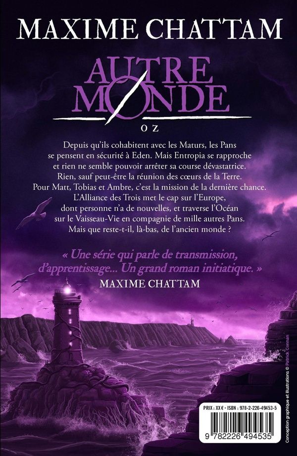 Quatrième de couverture de « Oz : roman »