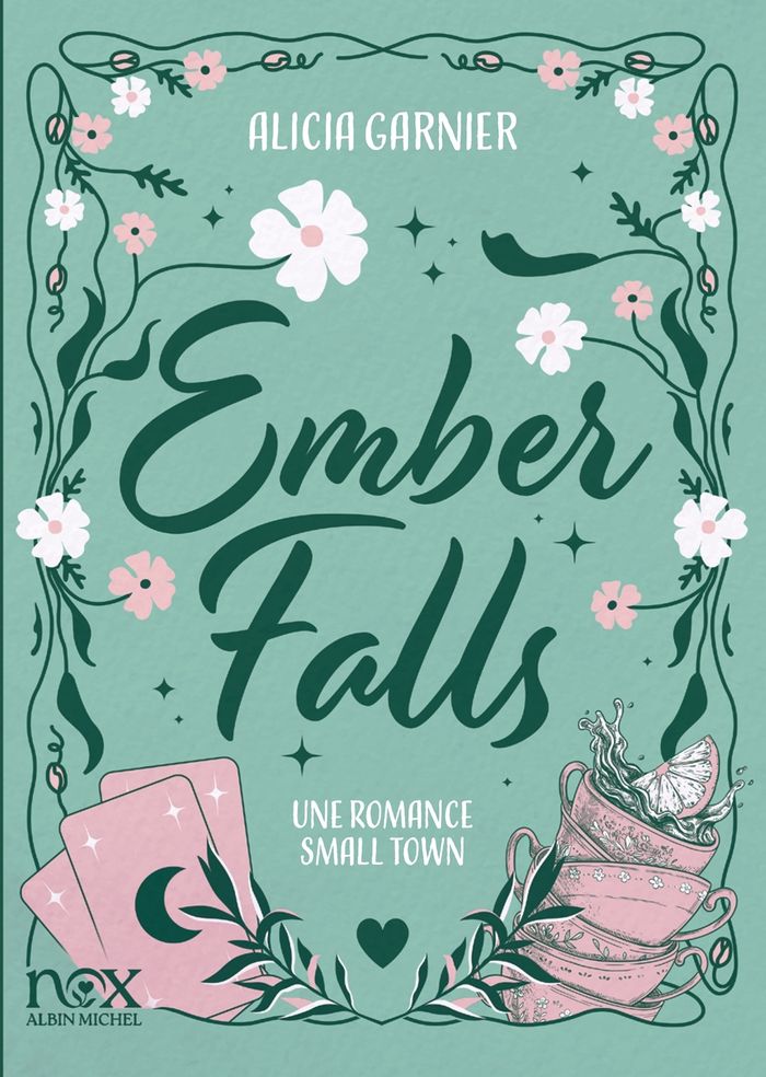 Couverture du livre « EMBER FALLS », librairie Les Contes Infusés à Corte
