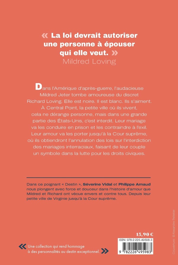 Quatrième de couverture de « Les Loving : un amour à défendre »