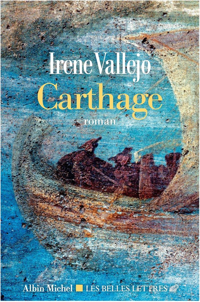 Couverture du livre « Carthage » de Irene Vallejo Moreu, librairie Les Contes Infusés à Corte