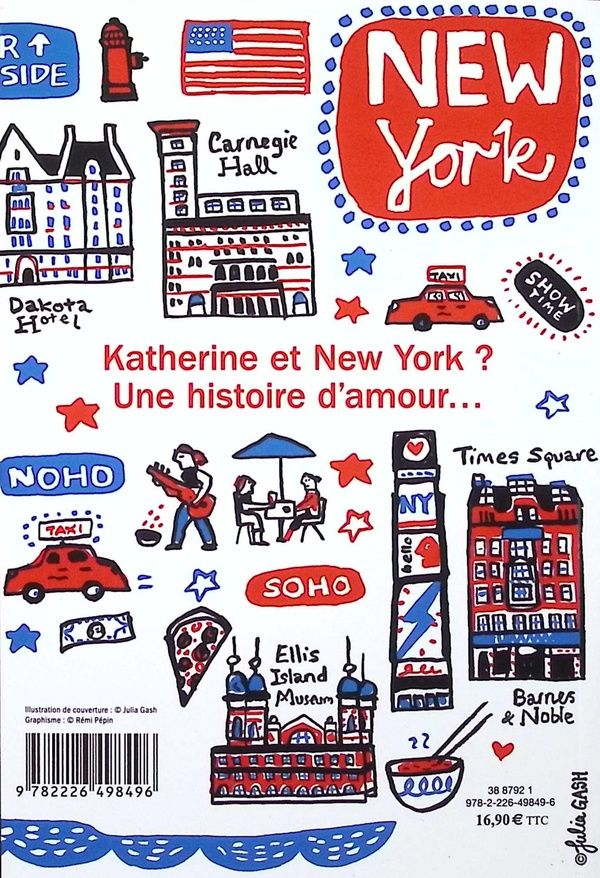 Quatrième de couverture de « Sous les platanes de Manhattan »