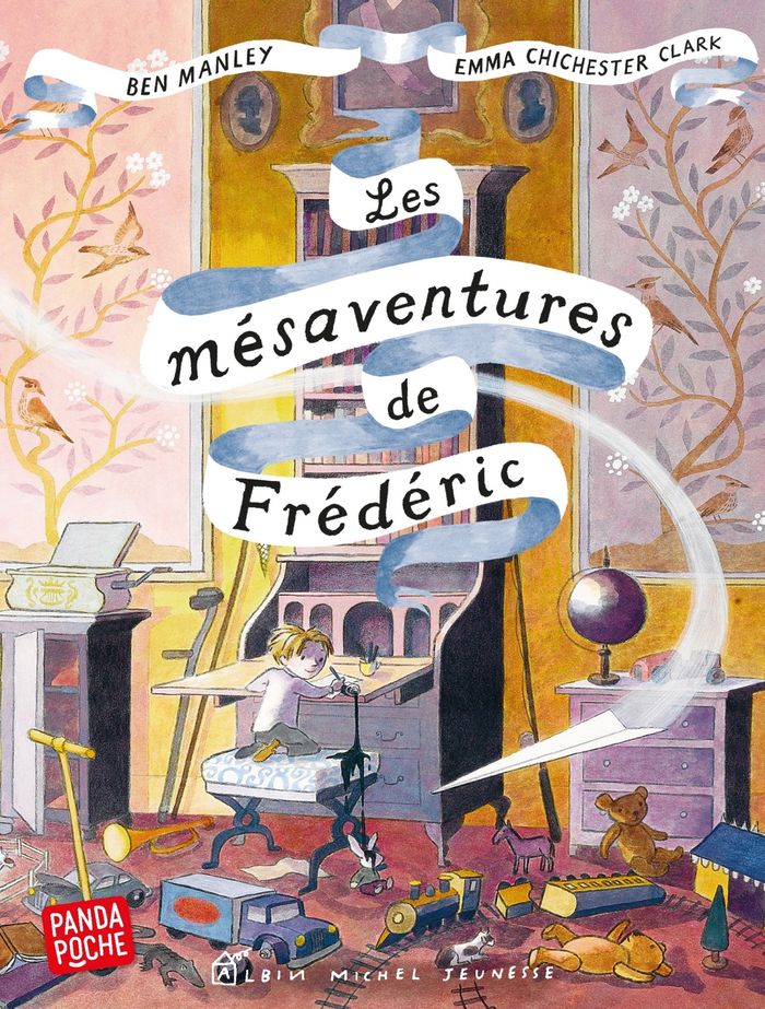 Couverture du livre « Les mésaventures de Frédéric » de Ben Manley, librairie Les Contes Infusés à Corte