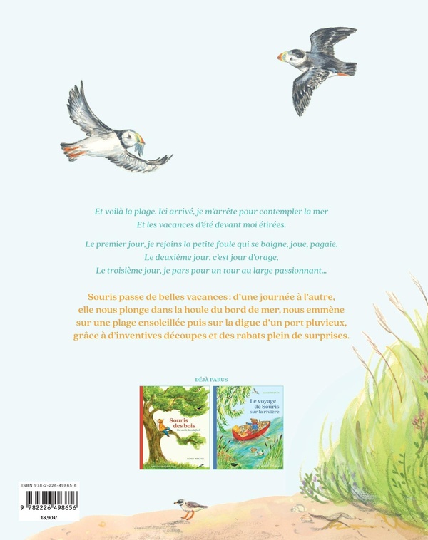 Quatrième de couverture de « SOURIS AU BORD DE LA MER »