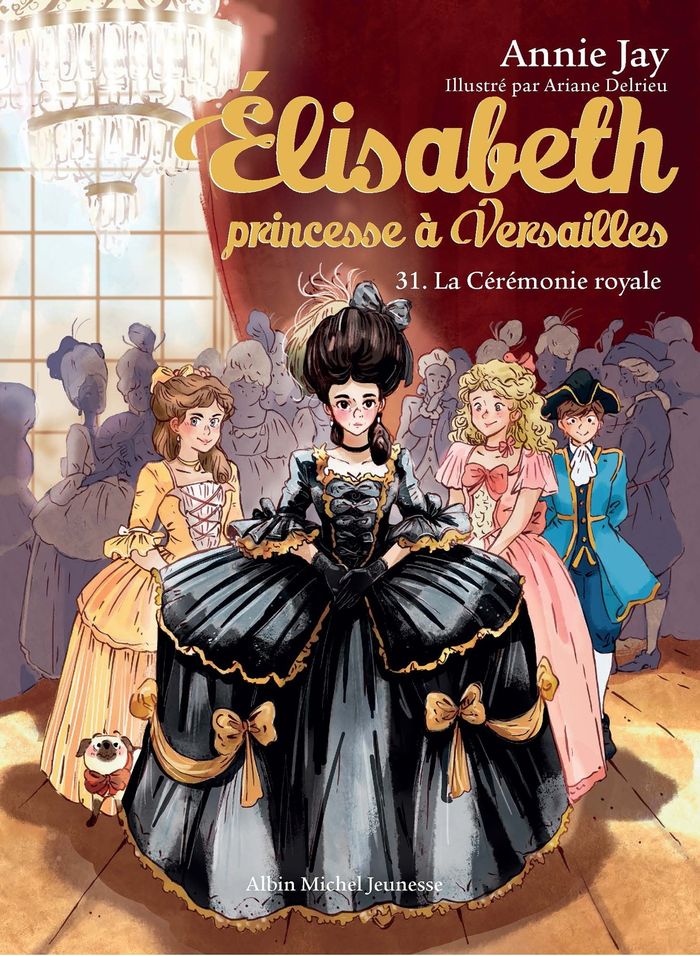 Couverture du livre « La cérémonie royale » de Annie Jay, librairie Les Contes Infusés à Corte
