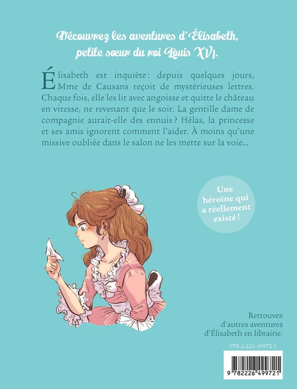 Quatrième de couverture de « Un lourd secret »