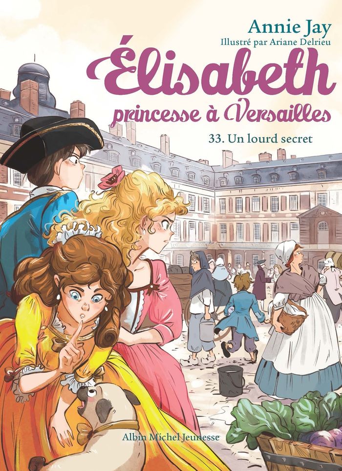 Couverture du livre « Un lourd secret » de Annie Jay, librairie Les Contes Infusés à Corte