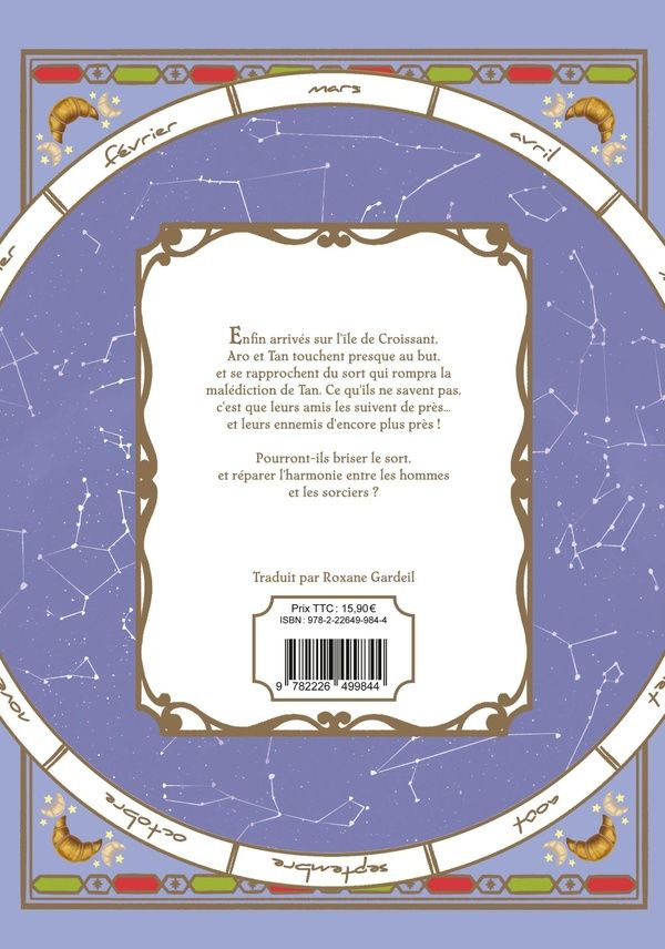 Quatrième de couverture de « The witch & the bull »