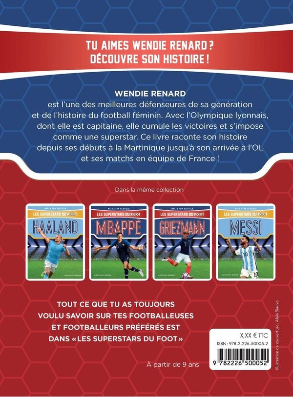 Quatrième de couverture de « Wendie Renard »