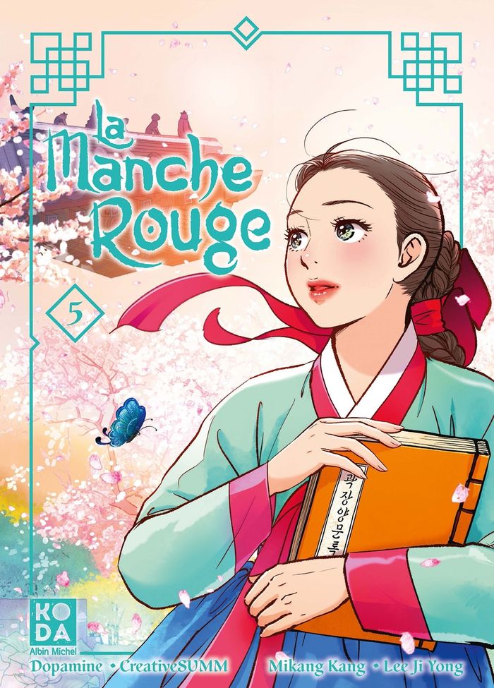 Couverture du livre « La manche rouge » de Dopamine, librairie Les Contes Infusés à Corte