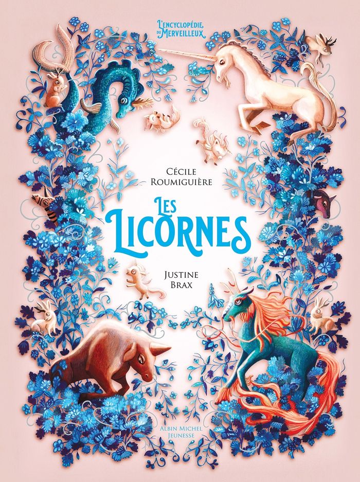 Couverture du livre « LES LICORNES - L'ENCYCLOPEDIE DU MERVEILLEUX - TOME 8 », librairie Les Contes Infusés à Corte