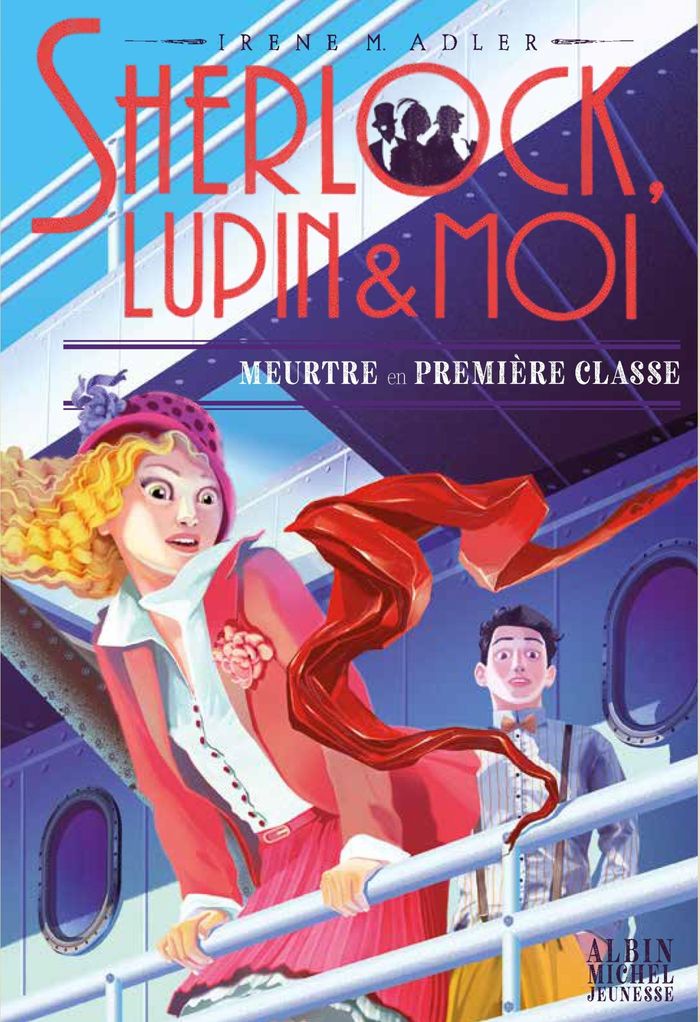 Couverture du livre « Meurtre en première classe » de Irene Adler, librairie Les Contes Infusés à Corte