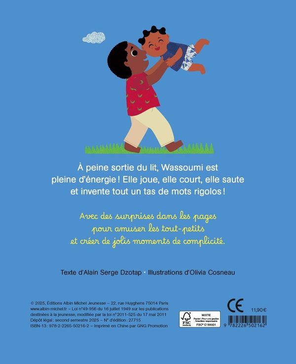 Quatrième de couverture de « Bonjour Wassoumi ! »