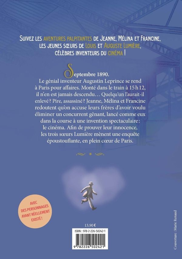Quatrième de couverture de « Le disparu du train de 15 h 12 »