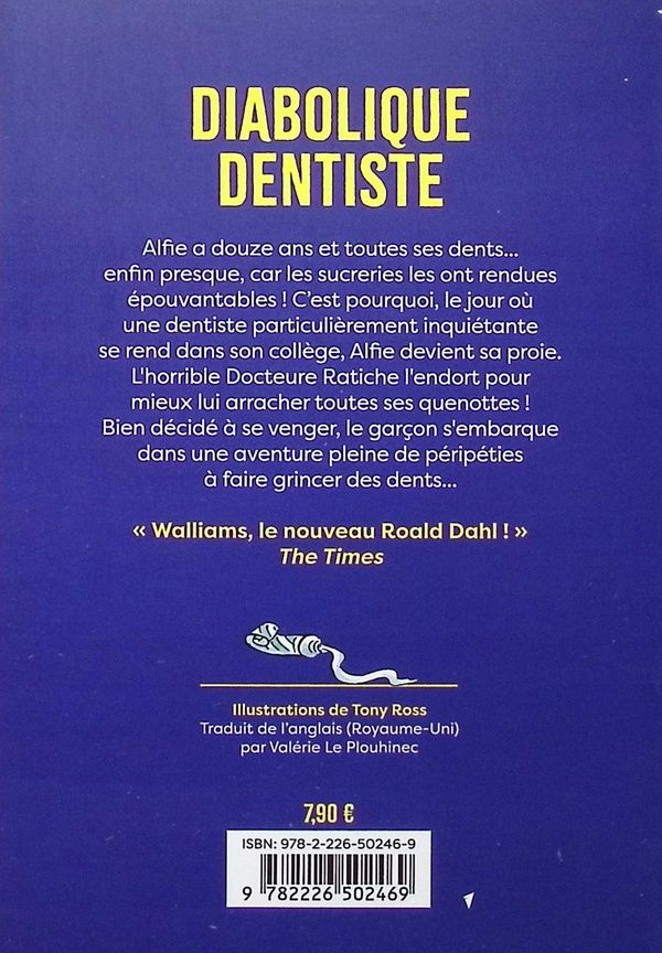 Quatrième de couverture de « Diabolique dentiste »