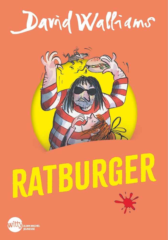 Couverture du livre « Ratburger » de David Walliams, librairie Les Contes Infusés à Corte