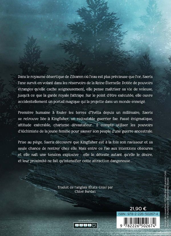 Quatrième de couverture de « QUICKSILVER - FAE & ALCHIMIE T1 (EDITION BROCHEE - VERSION FRANCAISE) »