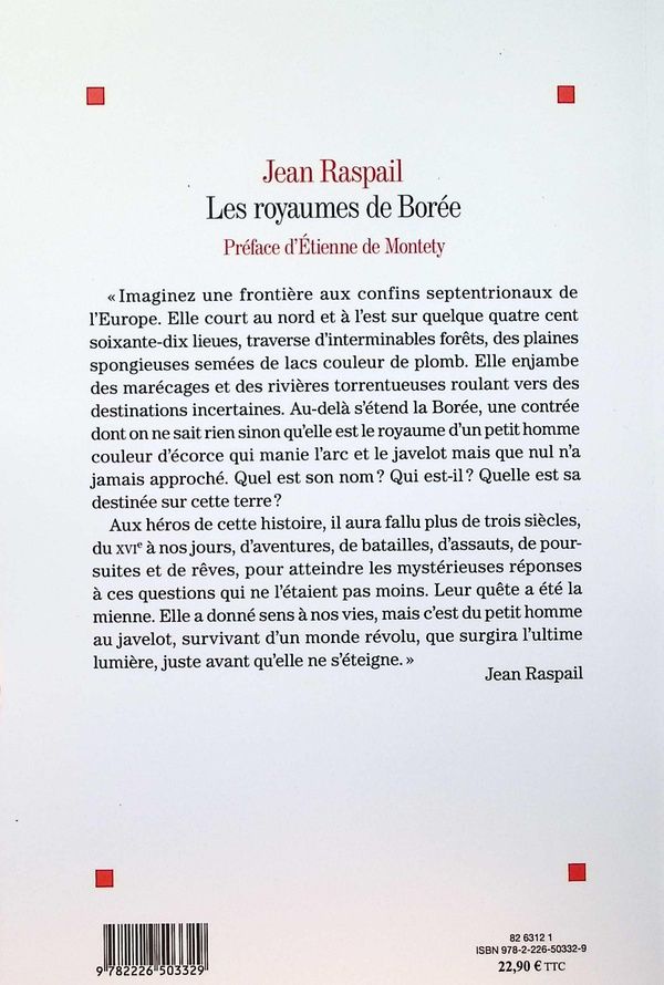 Quatrième de couverture de « Les royaumes de Borée : roman »