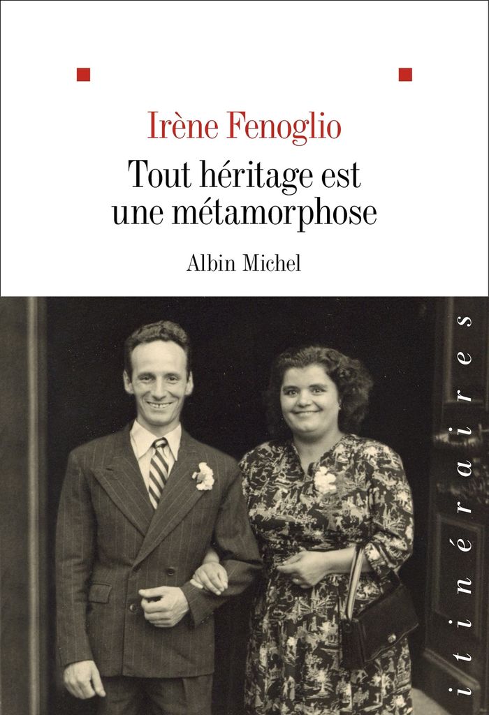 Couverture du livre « Tout héritage est une métamorphose » de Irène Fenoglio, librairie Les Contes Infusés à Corte