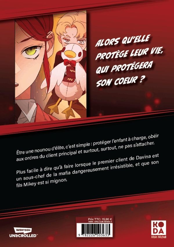 Quatrième de couverture de « THE MAFIA NANNY - TOME 1 »