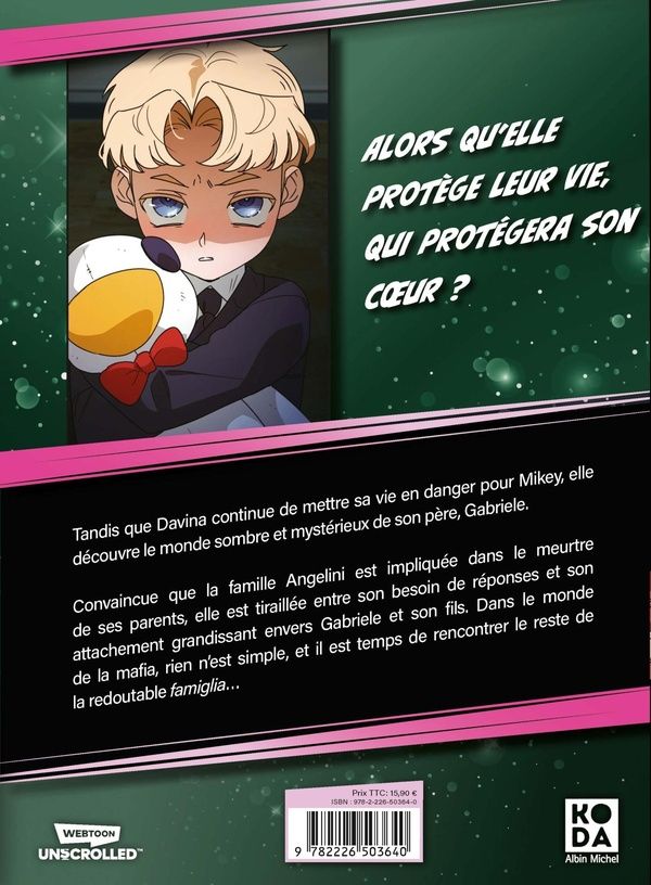 Quatrième de couverture de « THE MAFIA NANNY - TOME 2 »