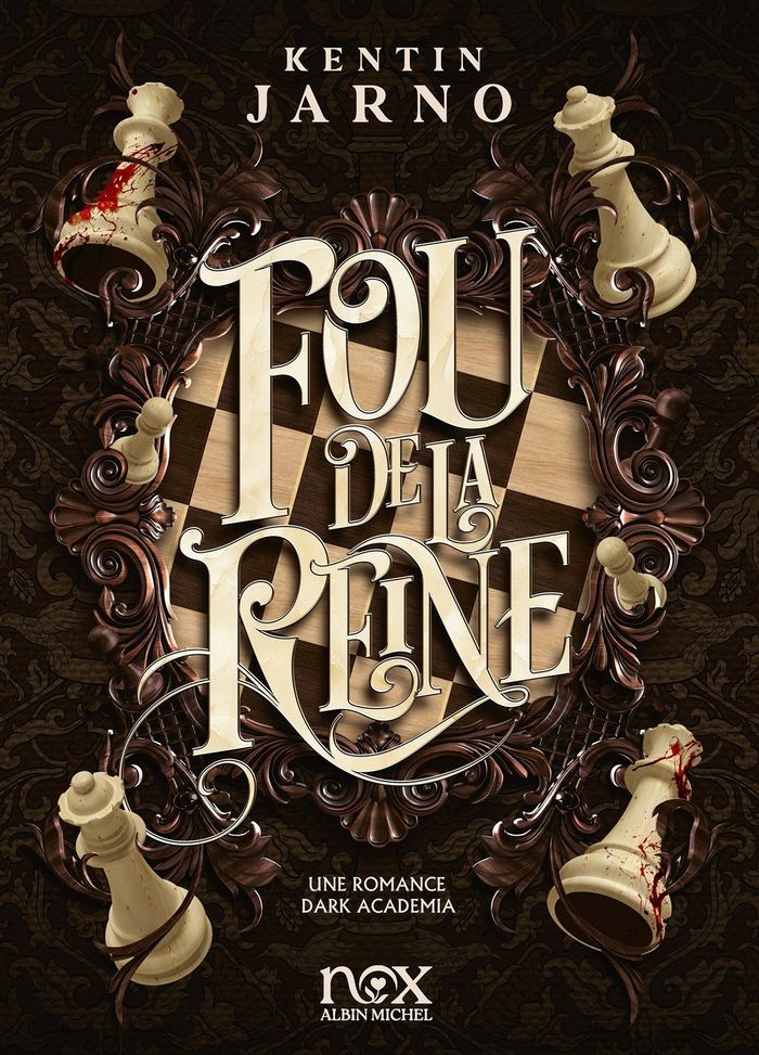 Couverture du livre « FOU DE LA REINE » de Kentin Jarno, librairie Les Contes Infusés à Corte
