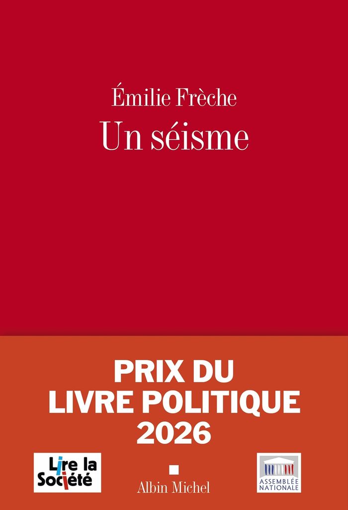 Couverture du livre « Un séisme » de Emilie Frèche, librairie Les Contes Infusés à Corte
