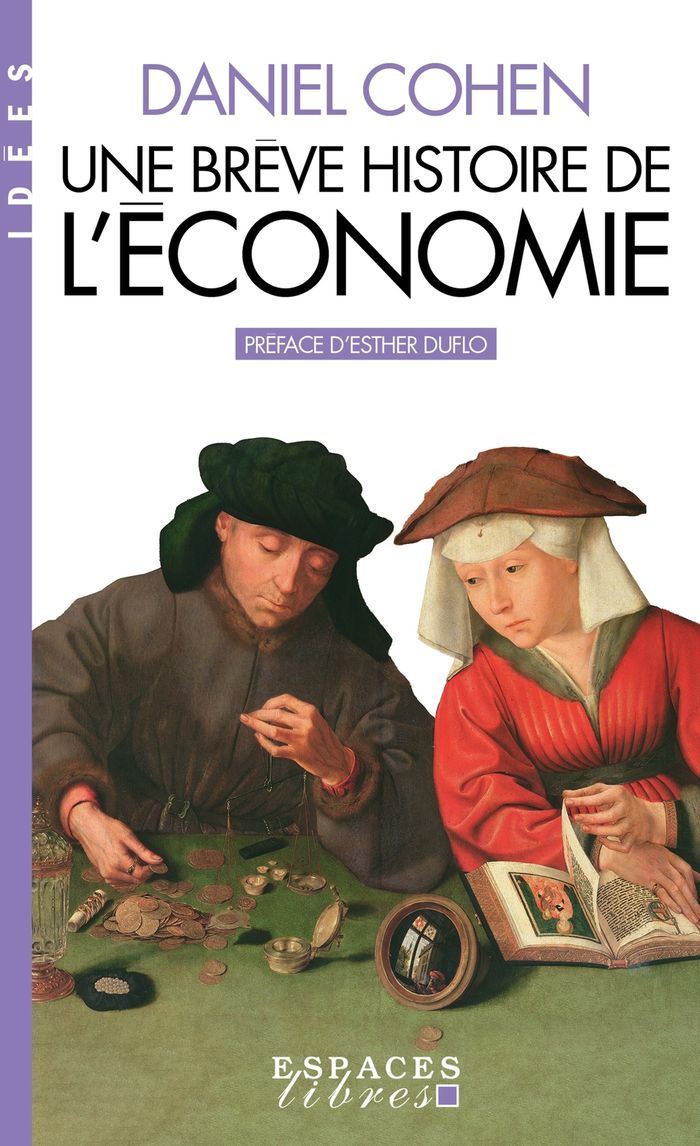 Couverture du livre « Une brève histoire de l'économie » de Daniel Cohen, librairie Les Contes Infusés à Corte