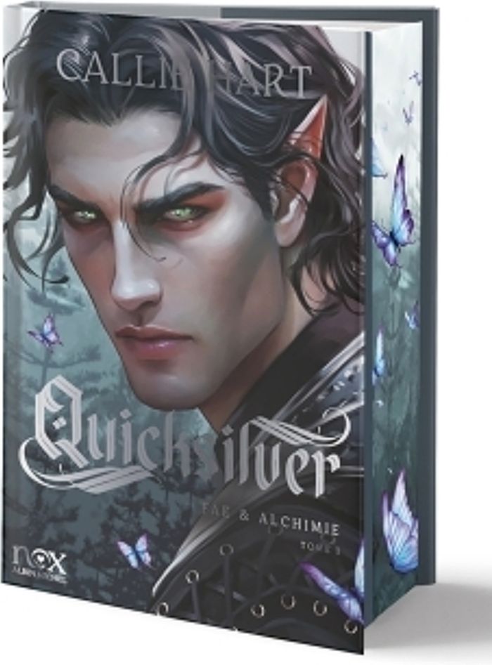 Couverture du livre « QUICKSILVER - FAE & ALCHIMIE T1 EDITION COLLECTOR (VERSION FRANCAISE) », librairie Les Contes Infusés à Corte