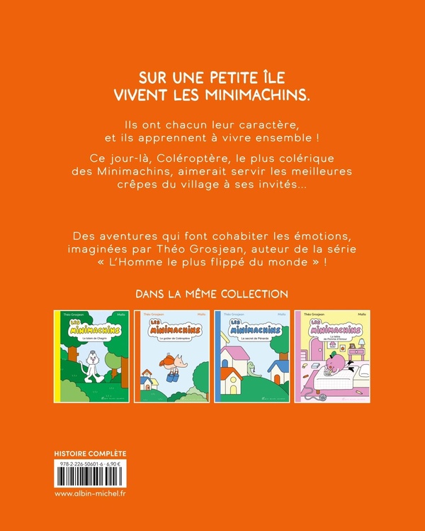 Quatrième de couverture de « Le goûter de Coléroptère »