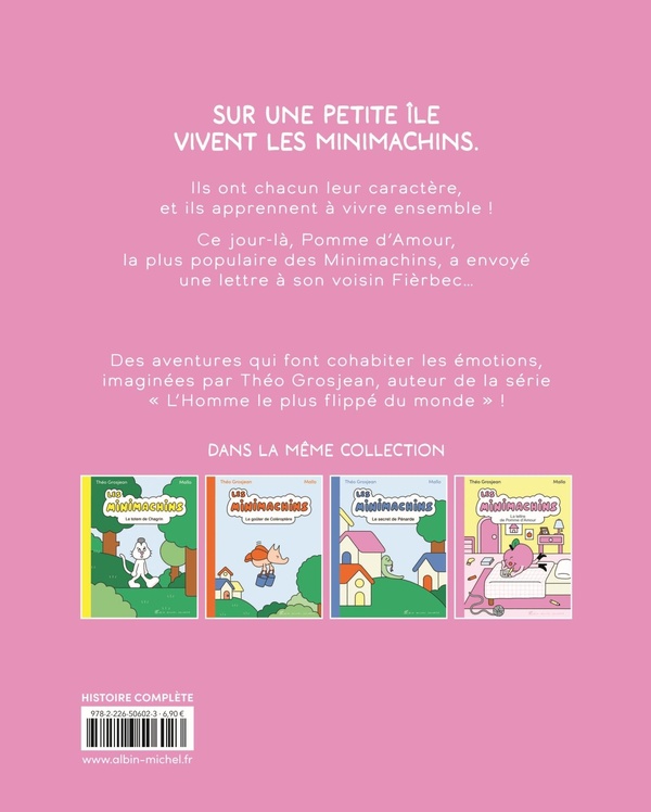 Quatrième de couverture de « La lettre de Pomme d'Amour »