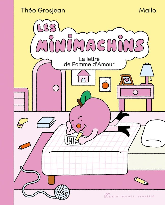 Couverture du livre « La lettre de Pomme d'Amour » de Théo Grosjean, librairie Les Contes Infusés à Corte