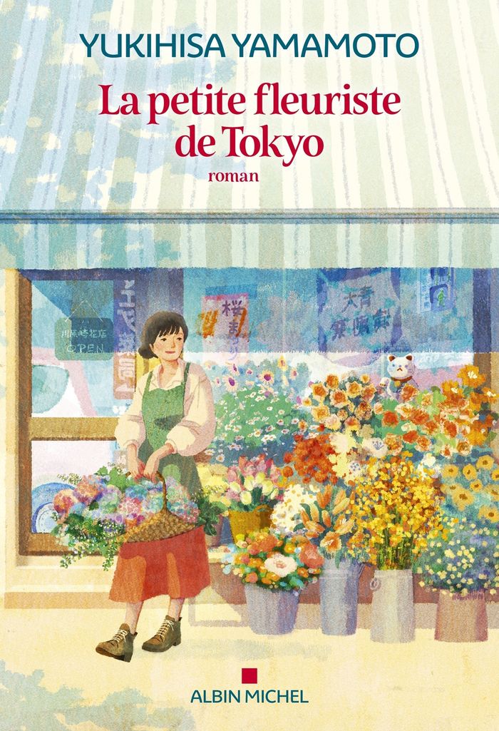 Couverture du livre « LA PETITE FLEURISTE DE TOKYO », librairie Les Contes Infusés à Corte