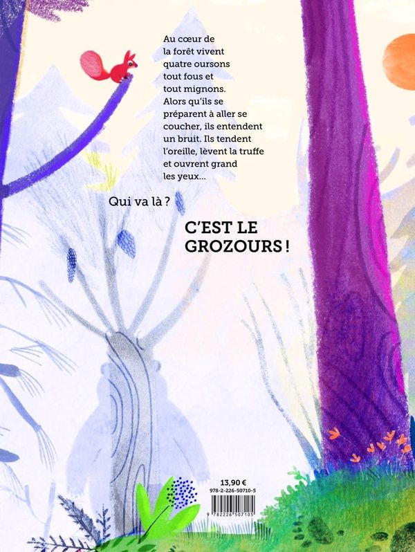 Quatrième de couverture de « Le grozours arrive ! »
