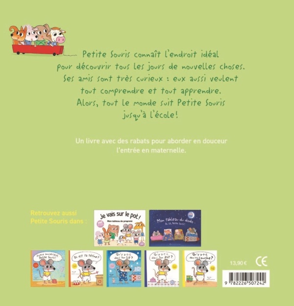 Quatrième de couverture de « EN ROUTE POUR LA MATERNELLE ! »
