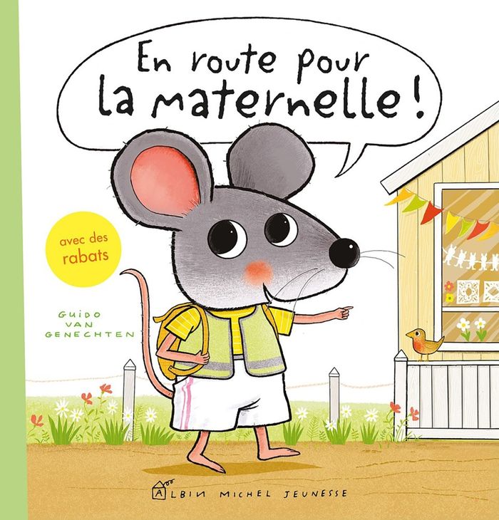 Couverture du livre « EN ROUTE POUR LA MATERNELLE ! », librairie Les Contes Infusés à Corte