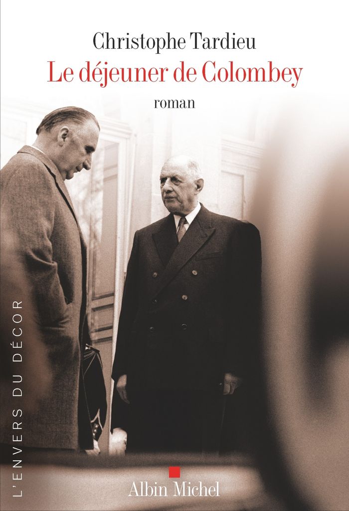 Couverture du livre « Le déjeuner de Colombey : roman », librairie Les Contes Infusés à Corte