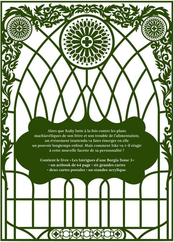 Quatrième de couverture de « Les Intrigues d'une Borgia »
