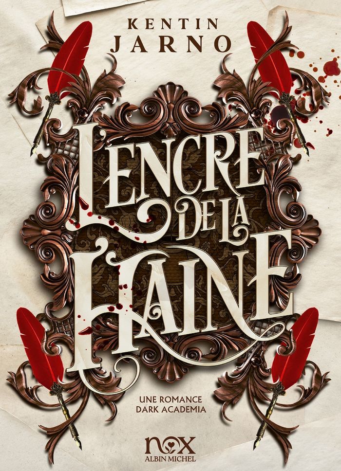 Couverture du livre « L'ENCRE DE LA HAINE », librairie Les Contes Infusés à Corte