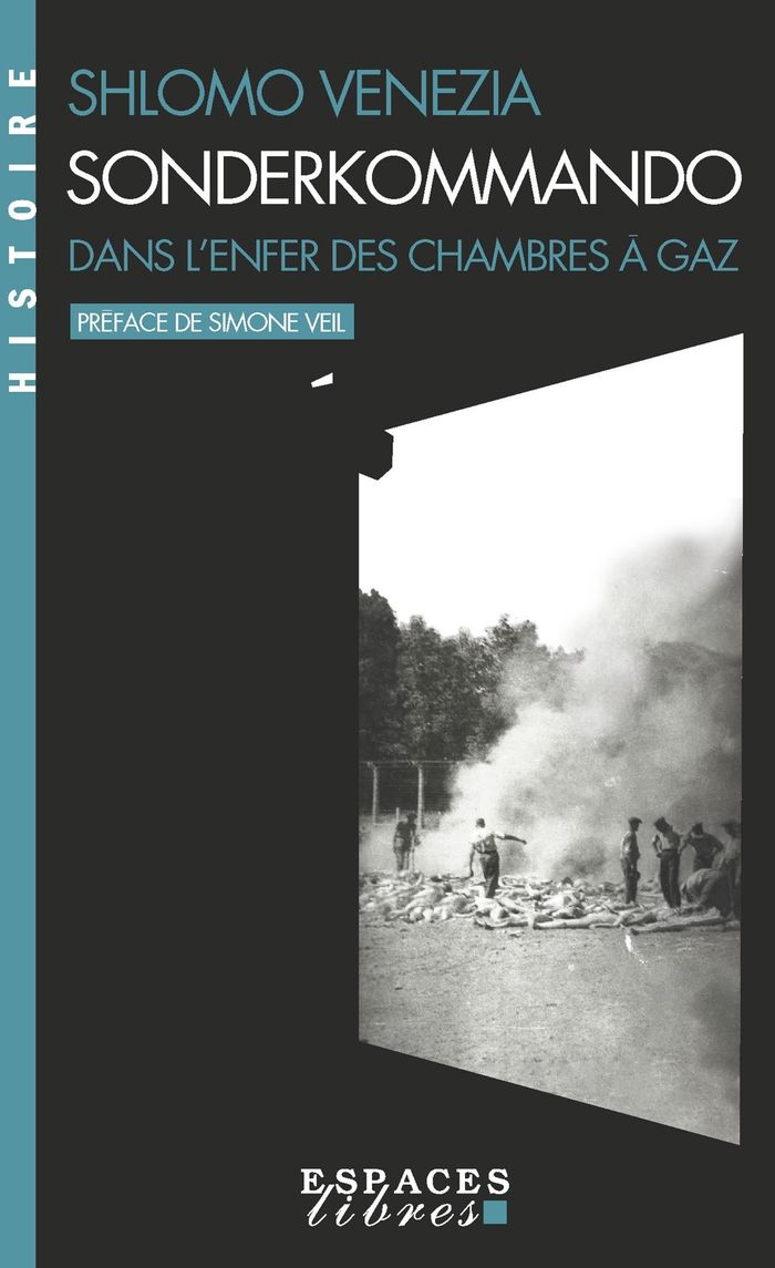 Couverture du livre « Sonderkommando : Dans l'enfer des chambres à gaz » de Shlomo Venezia, librairie Les Contes Infusés à Corte