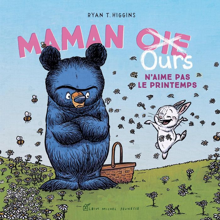 Couverture du livre « Maman Oie Ours n'aime pas le printemps », librairie Les Contes Infusés à Corte