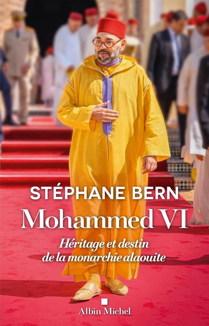 Couverture du livre « MOHAMMED VI - HERITAGE ET DESTIN DE LA MONARCHIE ALAOUITE » de Stephane Bern, librairie Les Contes Infusés à Corte